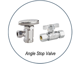 Angle stop valve