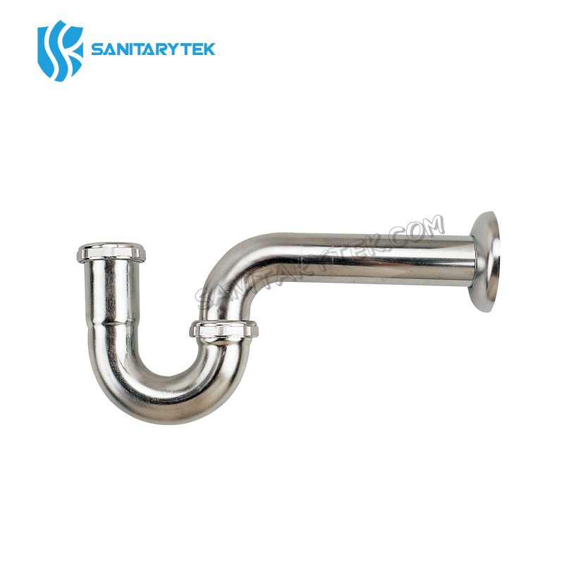 P-Trap Less Cleanout Automatic washbasin plug Clik-clak