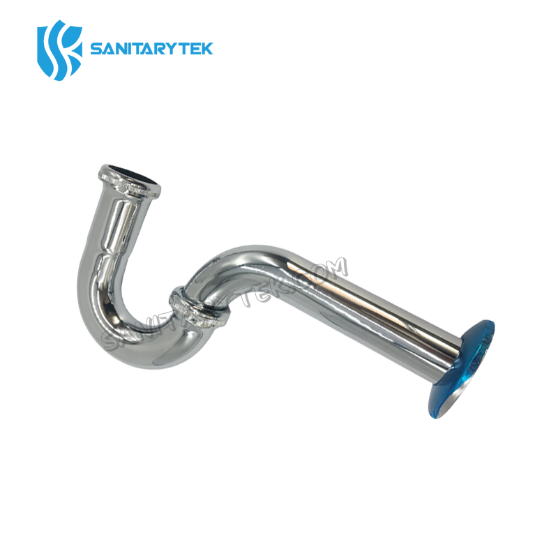 stainless steel P-Trap Automatic washbasin plug Clik-clak