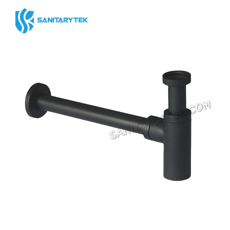 basin bottle trap black bottle trap