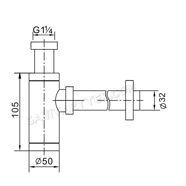 bottle trap Bottle Basin Siphon