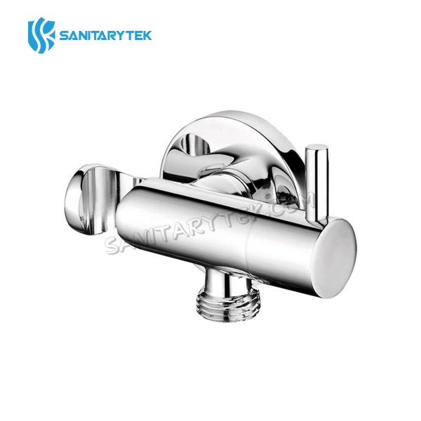 shower holder angle valve with shower holder