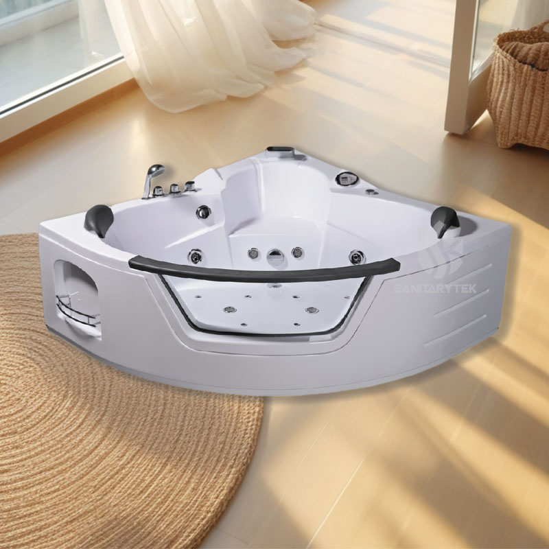 Whirlpool bathtub hydrotherapy White Hot tub 2 person Whirlpool bathtub hydrotherapy White Hot tub 2 person