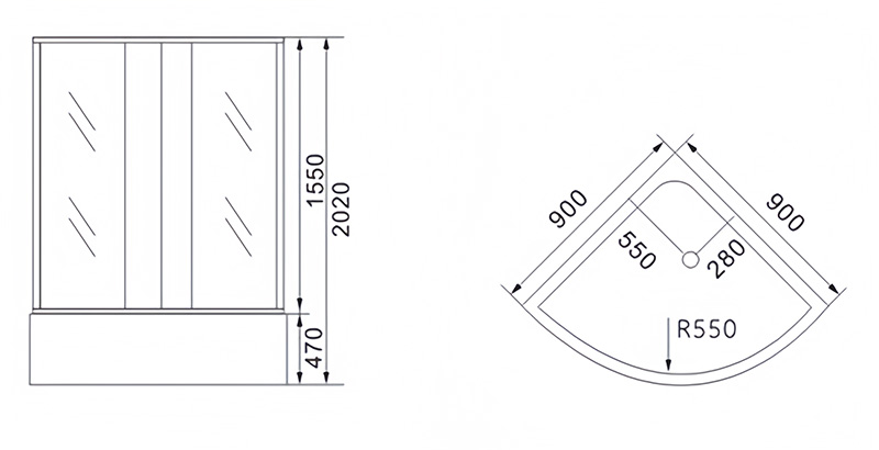 shower enclosure shower enclosure