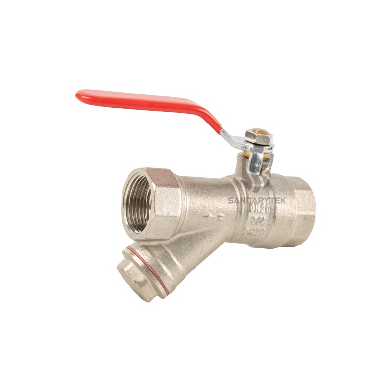 Y Type Brass Strainer Filter Ball Valve Y Type Brass Strainer Filter Ball Valve