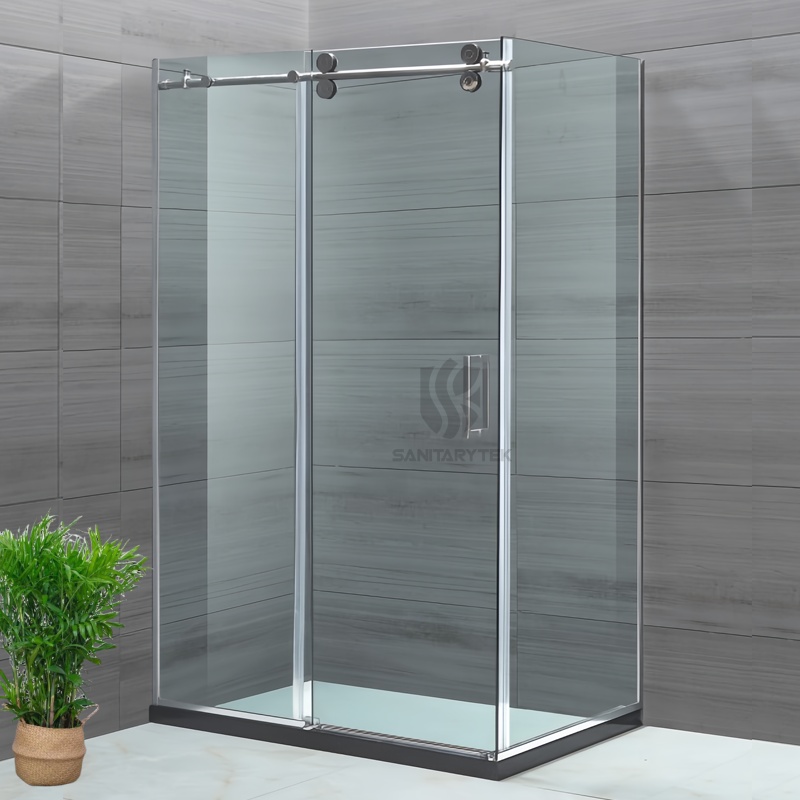 Frameless Sliding Door Shower Enclosure Frameless Sliding Door Shower Enclosure