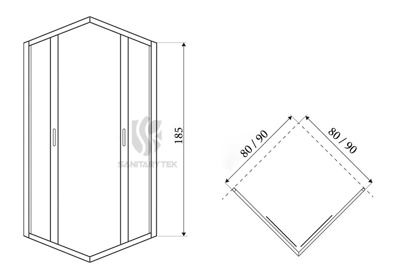 quadrant shower enclosure quadrant shower enclosure