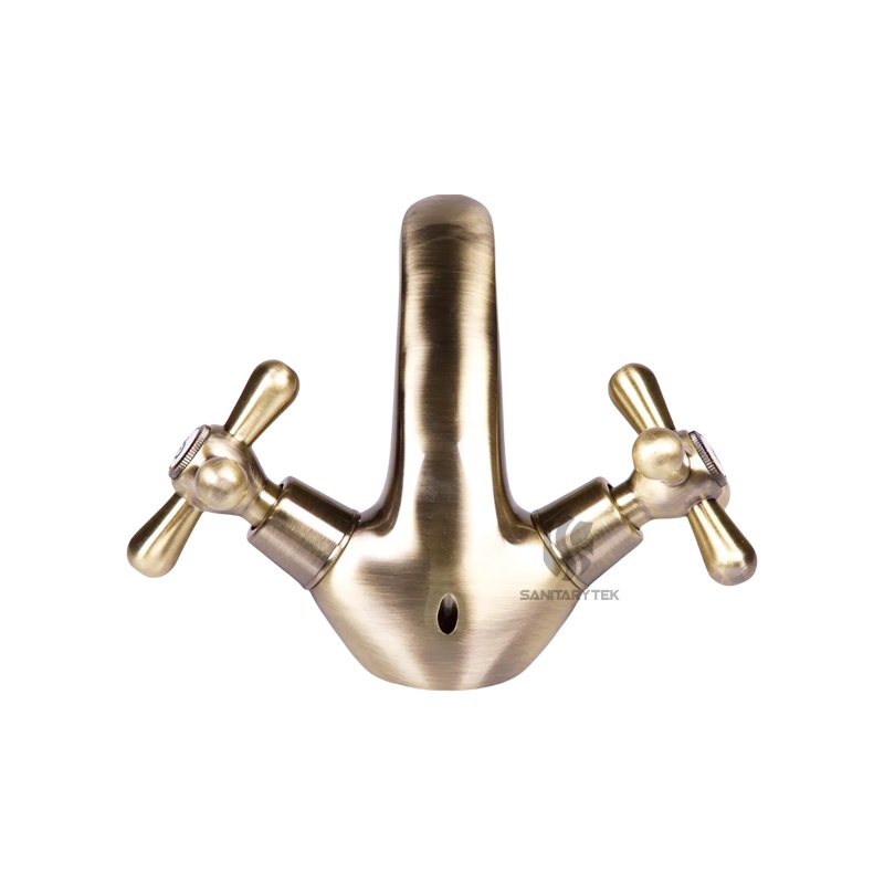 Single-hole bidet mixer with two handle Single-hole bidet mixer with two handle