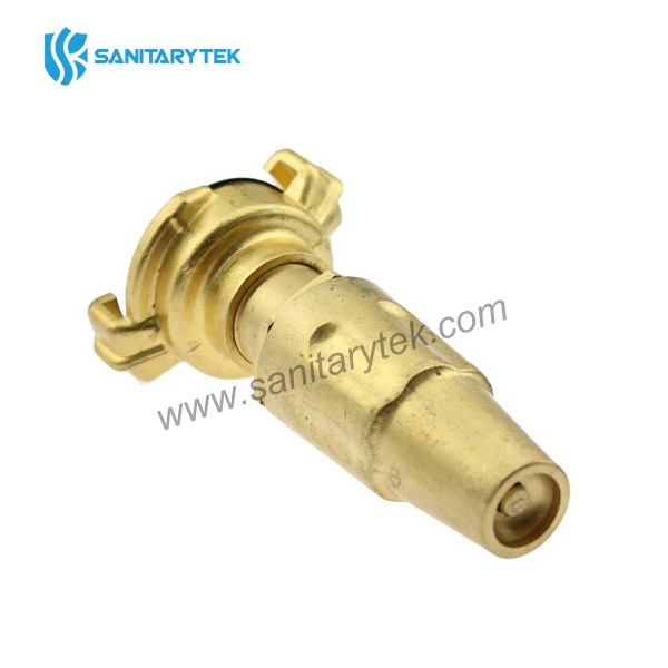 Brass Garden Hose Coupling with Nozzle Brass Garden Hose Coupling with Nozzle
