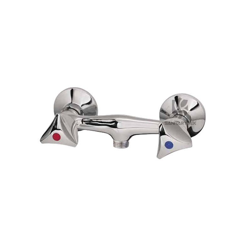 Wall-mounted shower mixer without shower kit Wall-mounted shower mixer without shower kit