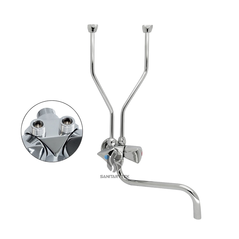 Wall mounted Basin/Sink mixer for low-pressure water heater Wall mounted Basin/Sink mixer for low-pressure water heater