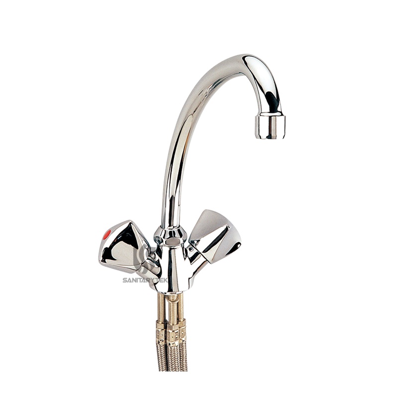 One-hole mixer for water heater One-hole mixer for water heater