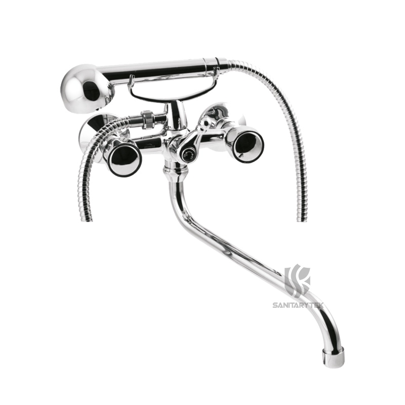 Wall mounted bath shower mixer Wall mounted bath shower mixer