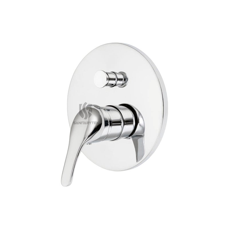Contemporary Built-In Bath Shower Diverter Contemporary Built-In Bath Shower Diverter
