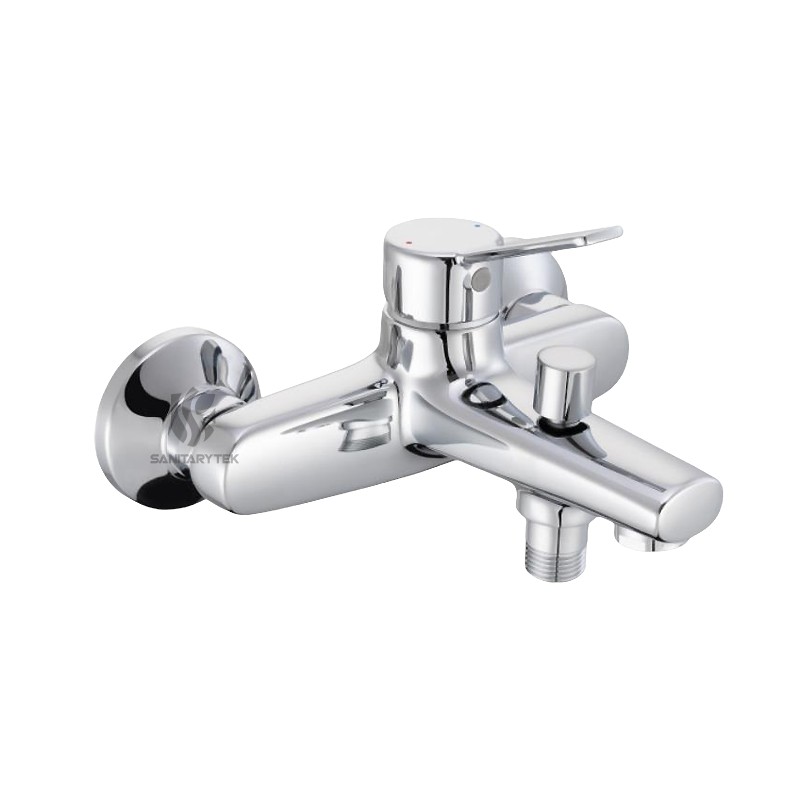 Wall single lever bath-shower mixer Wall single lever bath-shower mixer