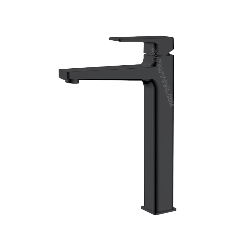 Matte Black Deck Mounted Single-Handle Vessel Sink Faucet Matte Black Deck Mounted Single-Handle Vessel Sink Faucet
