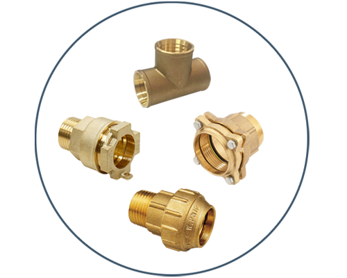 Brass Fittings for PE Pipe