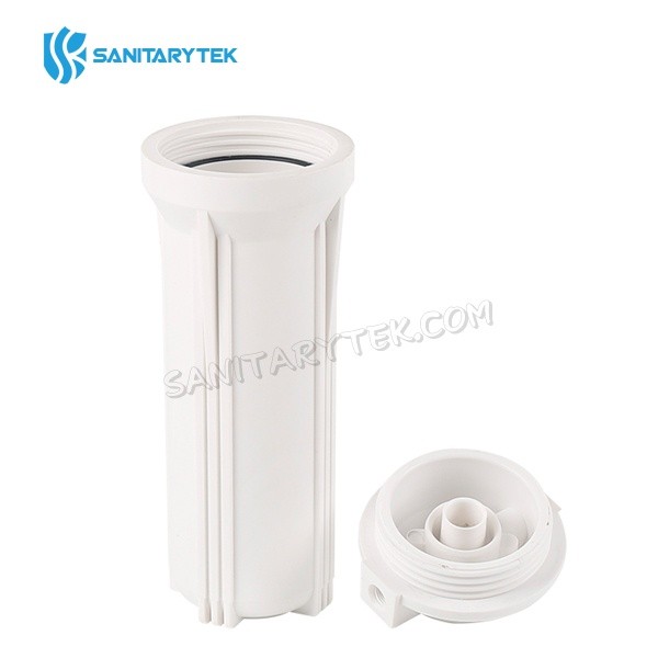 10 inch White water filter housing