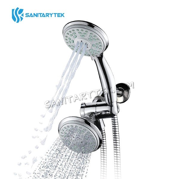 3-Function shower head and handheld shower combo set - Image 2