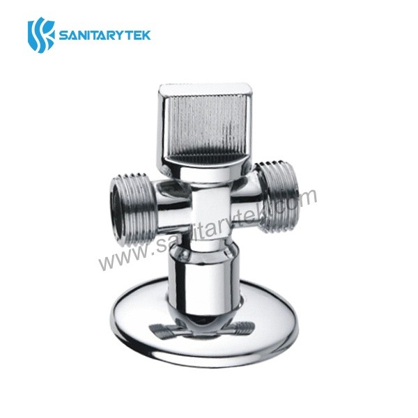 3-Way angle ball valve