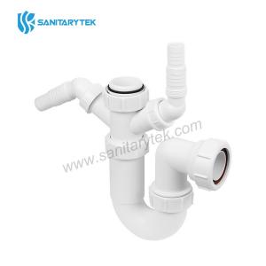 1½ Sink trap with twin nozzles