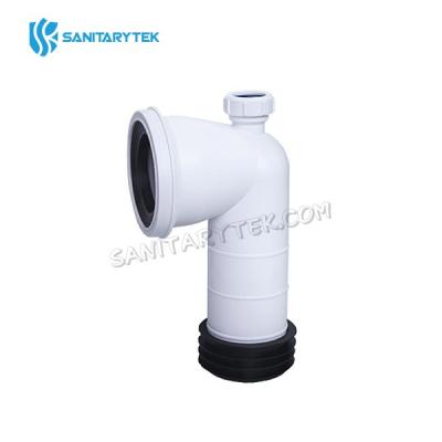 90 Degree Bend WC pan connector with adapter
