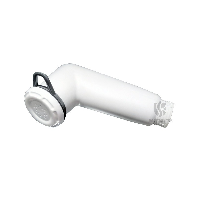 ABS white/grey shattaf head with hook - Image 4