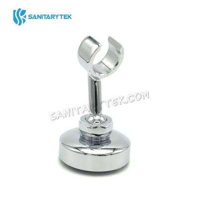 Adjustable chrome wall mounted shower handset holder