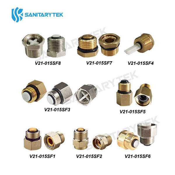 Automatic air vent with check valve