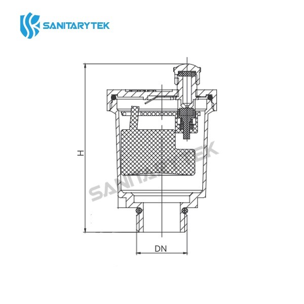 Automatic air-vent with or without o-ring
