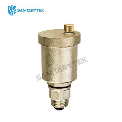 Automatic air vent with shut off valve