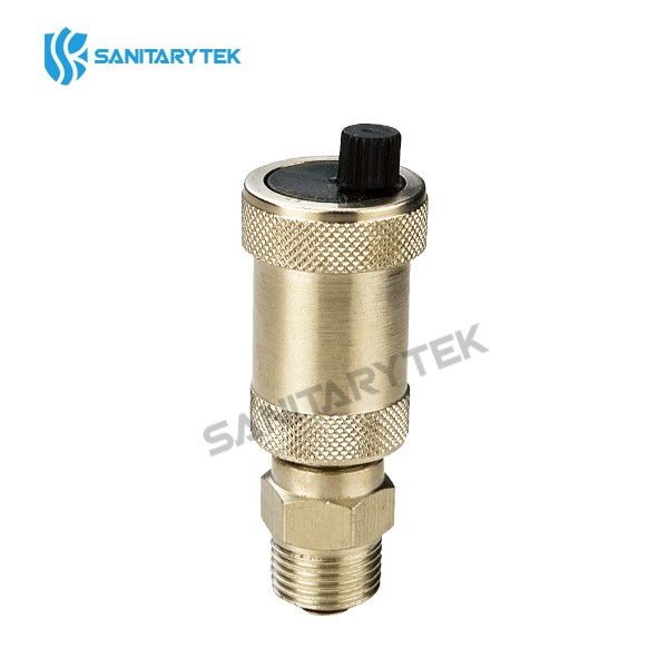 Automatic air vent with stop valve