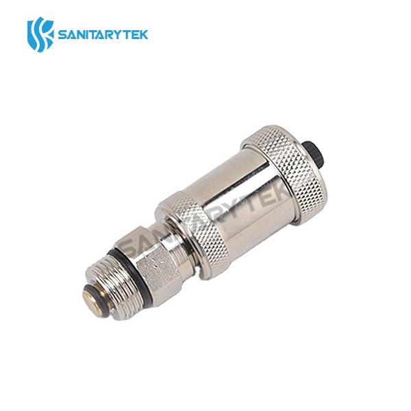 Automatic air vent with stop valve