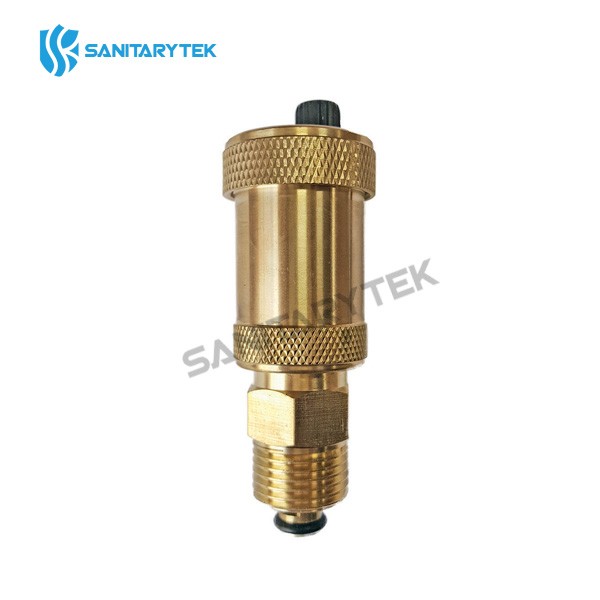 Automatic air vent with stop valve