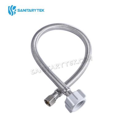 Braided stainless steel toilet flexible water connector
