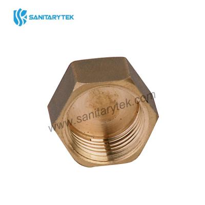 Brass cap female