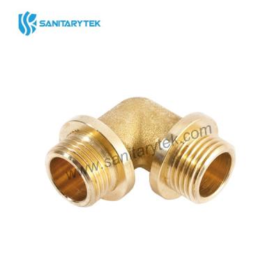 Brass elbow 90° male-male