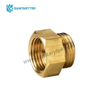 Brass equal nipple M/F