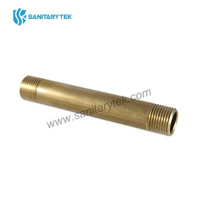 Brass extension sleeve M-M yellow