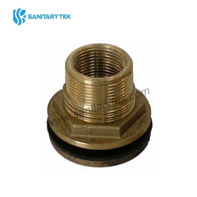 Brass fixed flange reverse thread – male / female