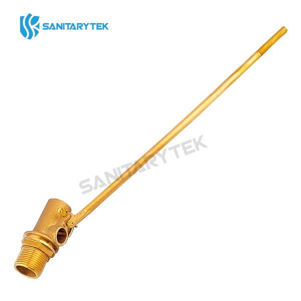 Brass float valve with plastic ball float