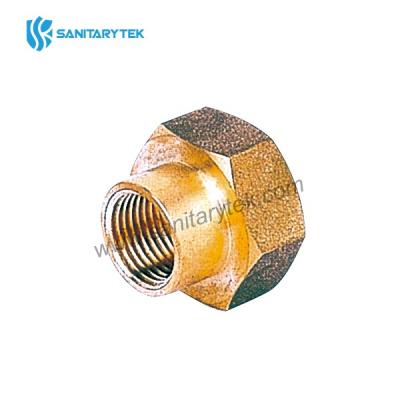 Brass reducing female threaded socket