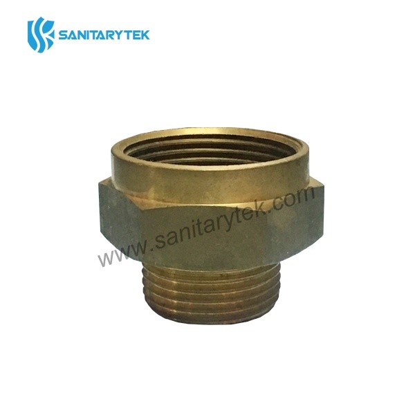 Brass reducing socket M/F