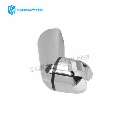 Chrome conical bracket for adjustable shower head