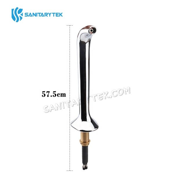 Chrome plated One way cabra beer tower - brass body