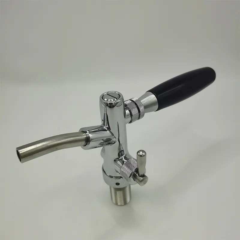 Compensator beer tap shaft G5/8x35mm, chrome plated