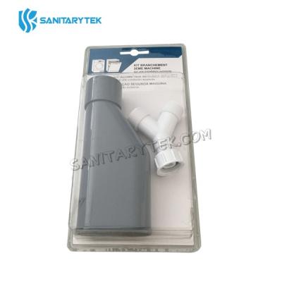 Connection kit for 2 washing machine