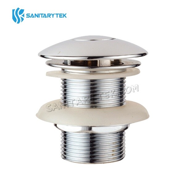 Design brass waste for washbasin without overflow