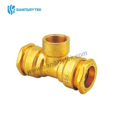 Female tee coupler PE-F-PE