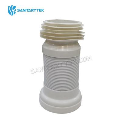 Flexible and extensible pan connector with steel wire